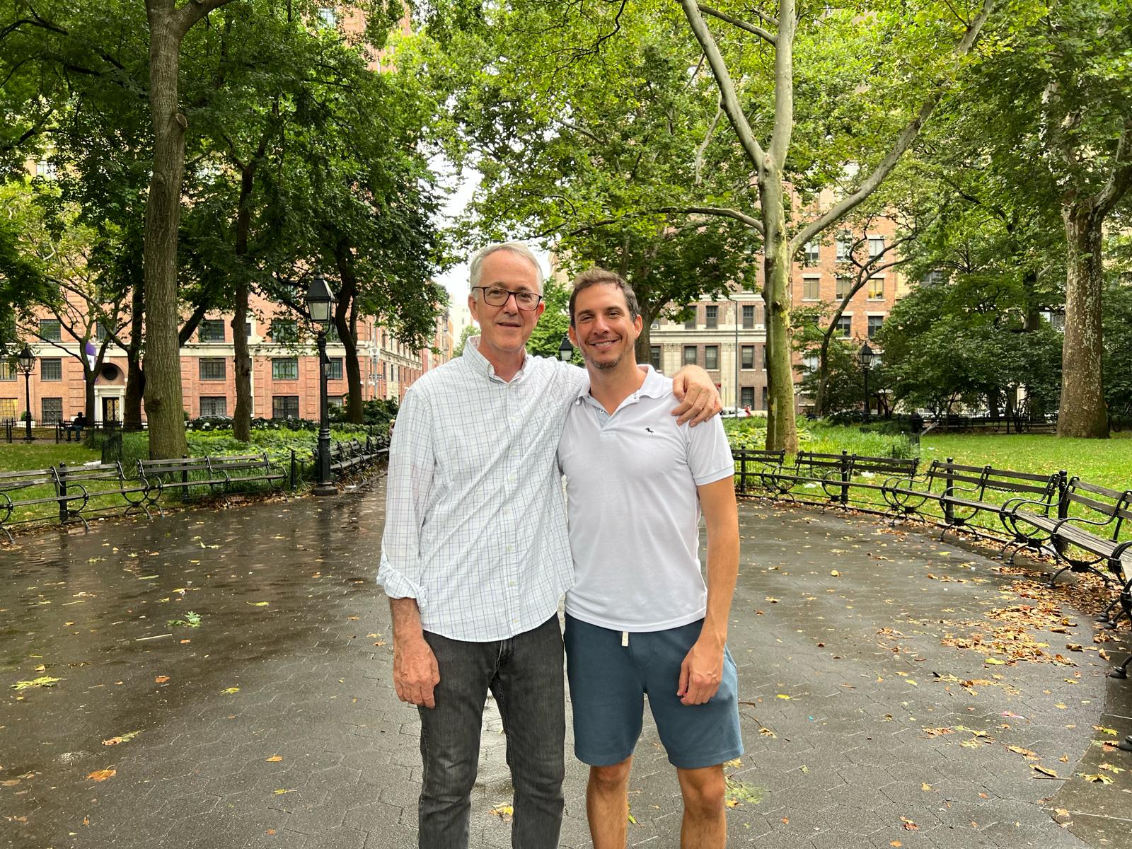 Brian Rashid and Fred Rooney, co-founders of Living Legacies